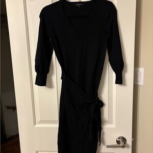 RW&CO. Black Long Sleeve Dress